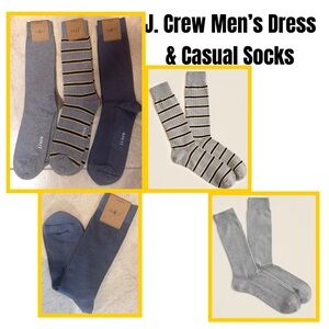 J. Crew Men’s Dress & Casual Socks